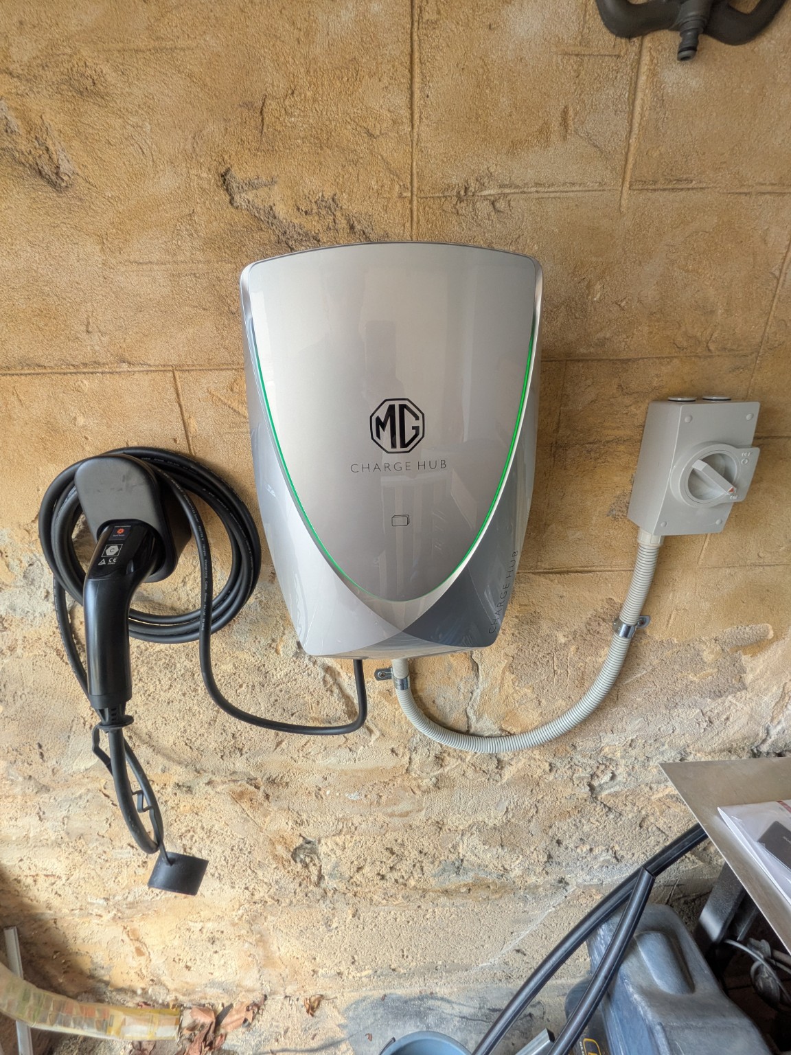 EV charger installation