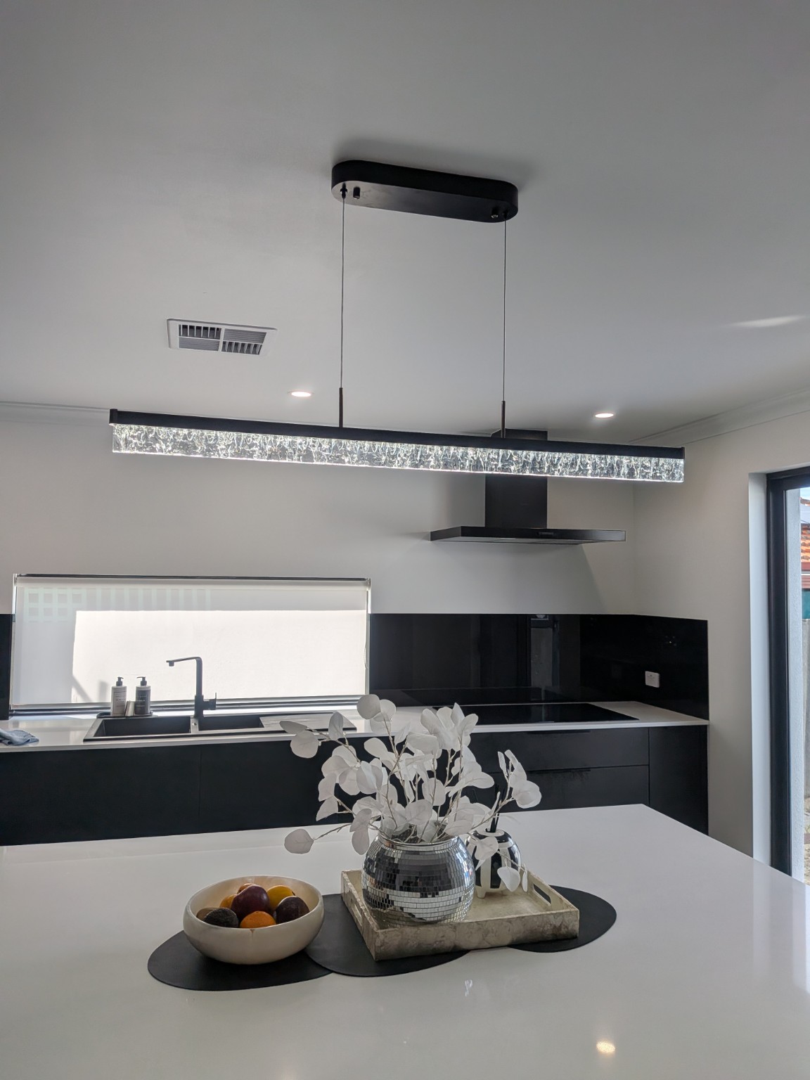 Kitchen pendant lighting